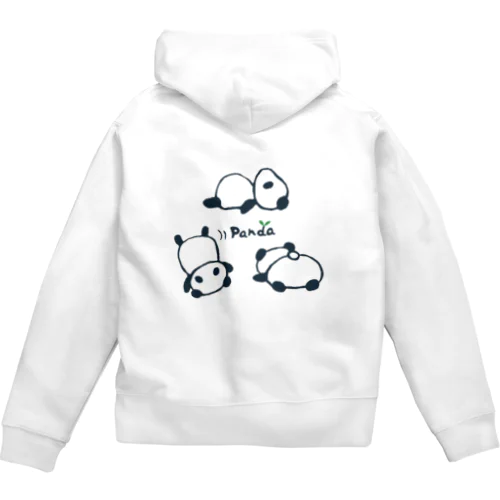 ころりんぱんだ Zip Hoodie