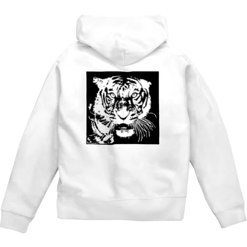 ブルース・リー先生 お気に入りの寅 🐯 Zip Hoodie