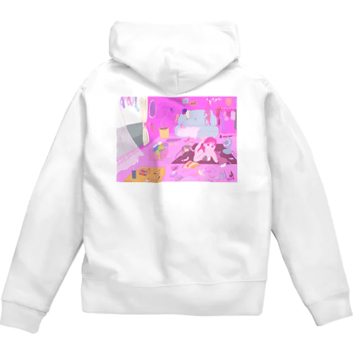 気まぐれまあこ Zip Hoodie