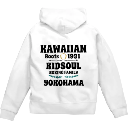 KAWAIIAN KUROMOJI Zip Hoodie