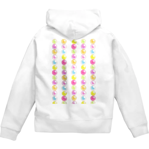 魔法少女の不思議な魔法玉石 バトンマジーク Zip Hoodie