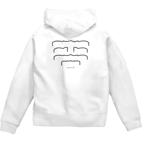 キーカップ Zip Hoodie