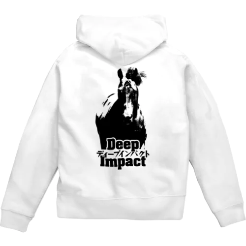 ディープインパクト Zip Hoodie