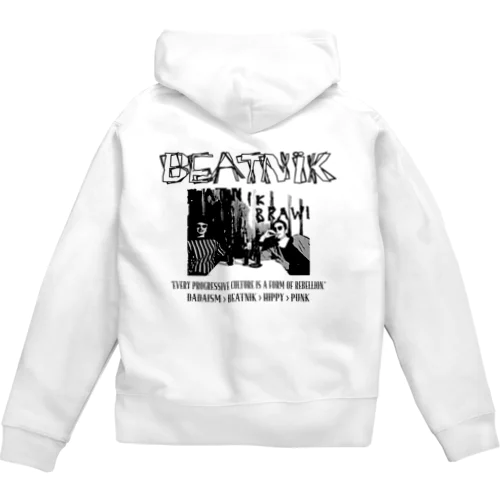 Beatnik ジップパーカー