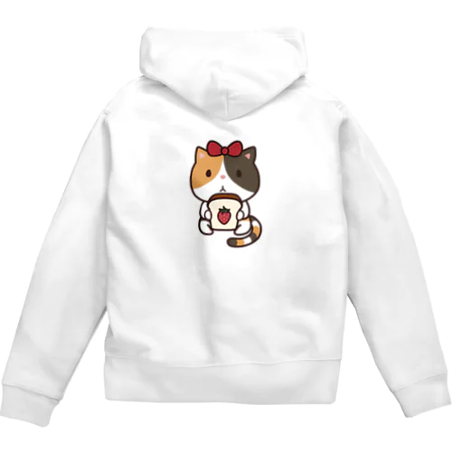 いちごぱんこ🍓🍞 Zip Hoodie