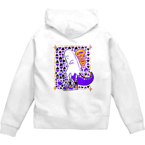 Gyaooost ムラサキイモ Zip Hoodie