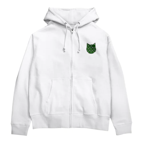 シロツメクサ Zip Hoodie