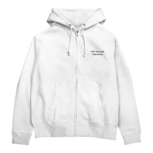 野良猫、生き延びる。 Zip Hoodie