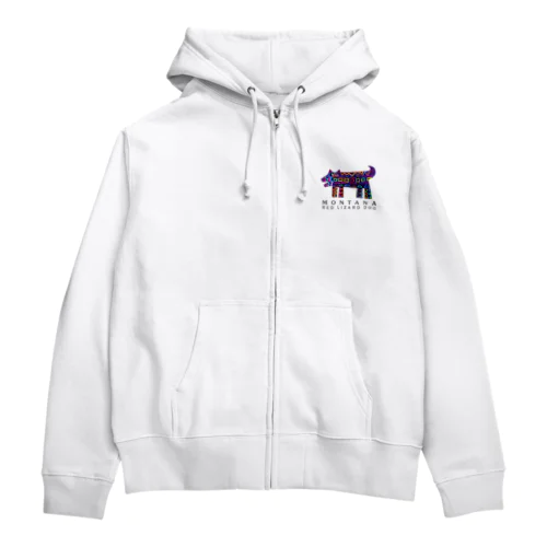 モンタナ・レッド・リザード・ドッグ Zip Hoodie