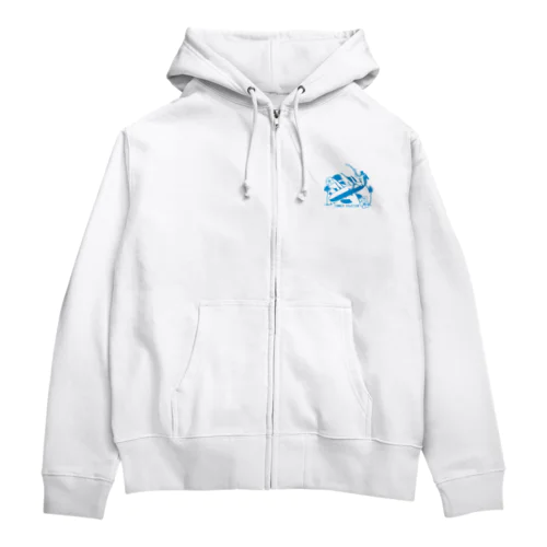 LONG BORDER Zip Hoodie