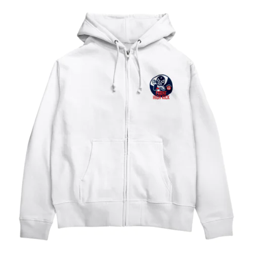 FRONT HIGH KICK Zip Hoodie