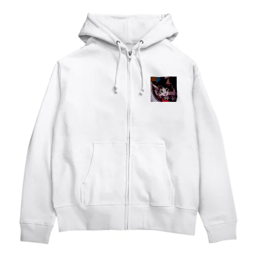 ポップアートdeノル Zip Hoodie