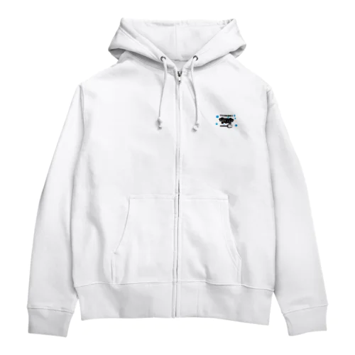 水中ドローン安全潜航操縦士バージョン Zip Hoodie