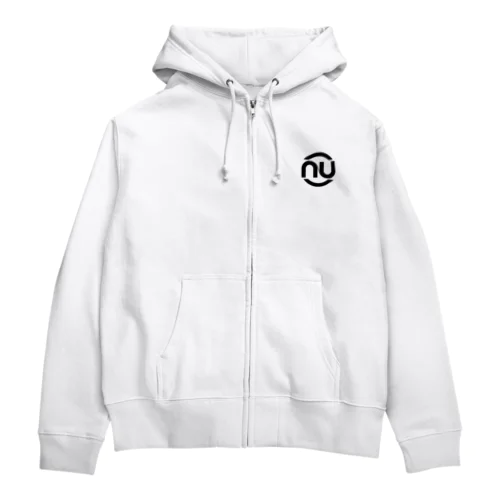 ぬぬマーク（胸のみ） Zip Hoodie