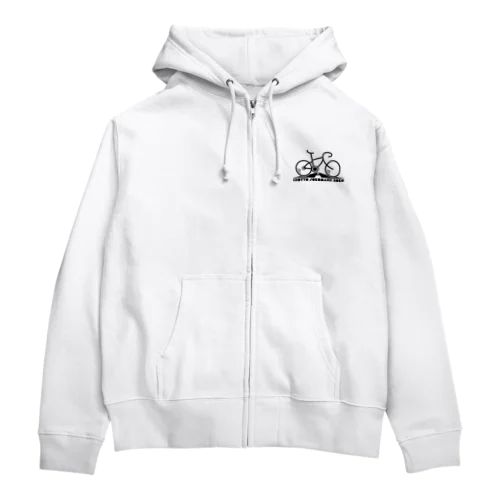 ちょっとそこまで20kmマーク Zip Hoodie