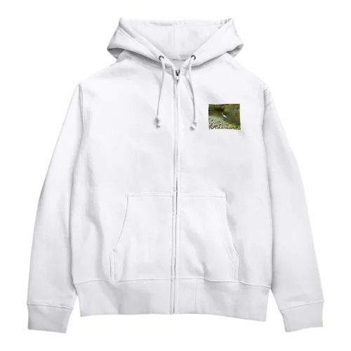 サギ Zip Hoodie