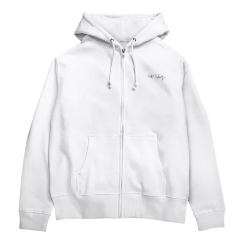 the girl who get wind Zip Hoodie