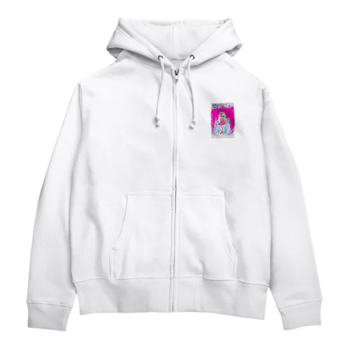 ピンクMerry-go-round Zip Hoodie