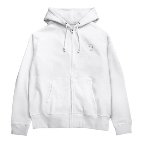 インコface Zip Hoodie