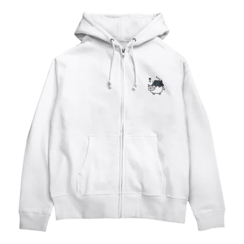 うさぱん両面印刷ジップパーカー Zip Hoodie