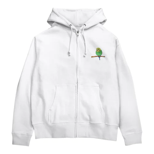 セキセイインコのP Zip Hoodie