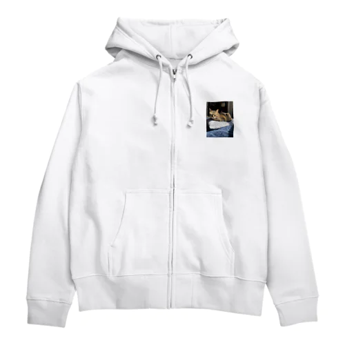 チョビタグッズ Zip Hoodie