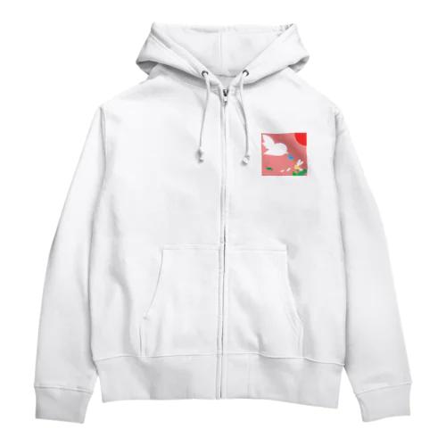 しずく Zip Hoodie