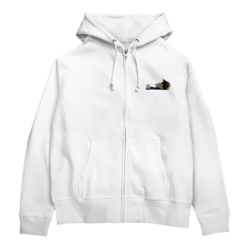 じゃれねこちゃん Zip Hoodie