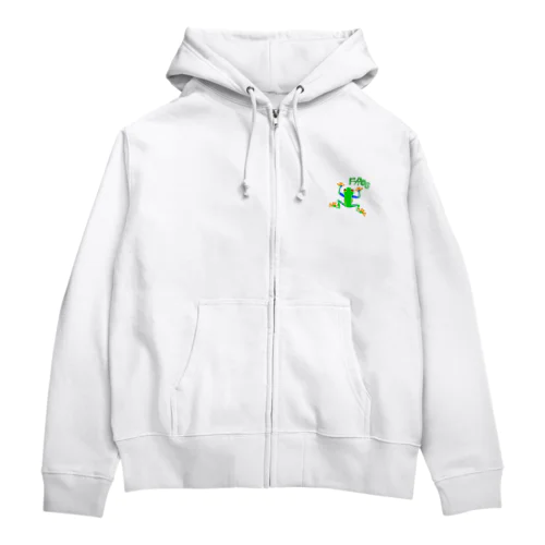 アカメアマガエル Zip Hoodie