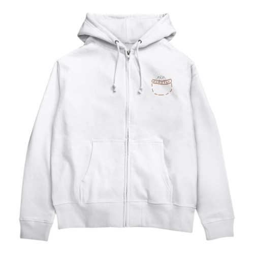 はむすた Zip Hoodie