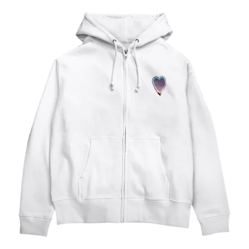 夕空ハート Zip Hoodie