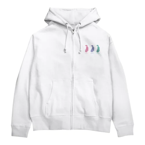 ウチ ノ イヌ Zip Hoodie