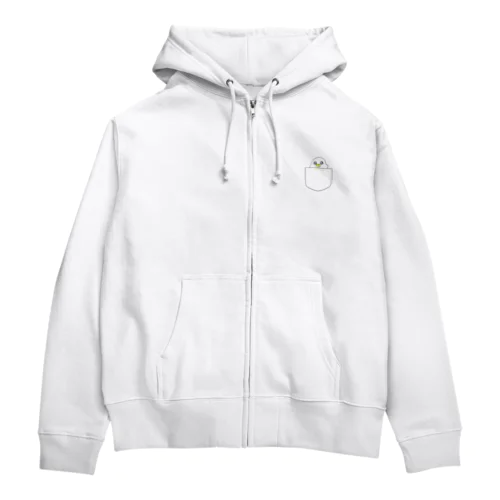 おばちぇもいるよ Zip Hoodie