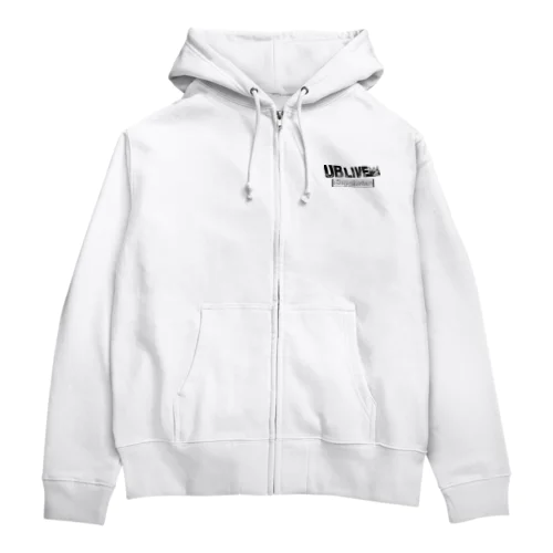 UBLIVE Supporter（BLACK Ink） Zip Hoodie