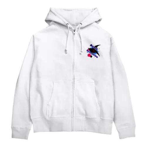 デビルブンチョウ Zip Hoodie