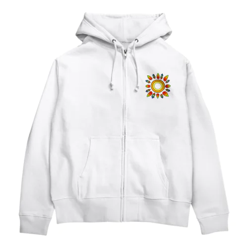 心に太陽を Zip Hoodie