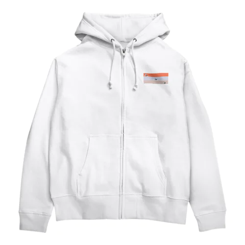 かけっこ大好きシュナウザー Zip Hoodie