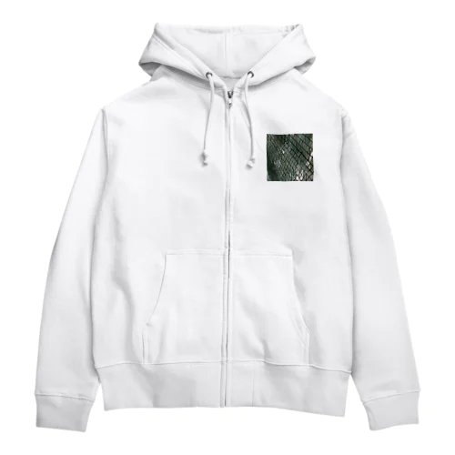 タイル Zip Hoodie