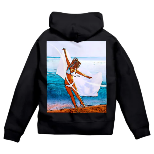 Summer Girl - Stay Fearless Version #1 Zip Hoodie