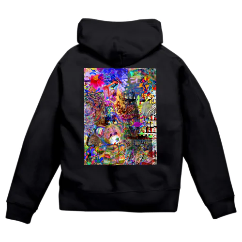 HOLLY JOLLY Zip Hoodie