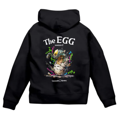 The EGG season2（濃色） Zip Hoodie