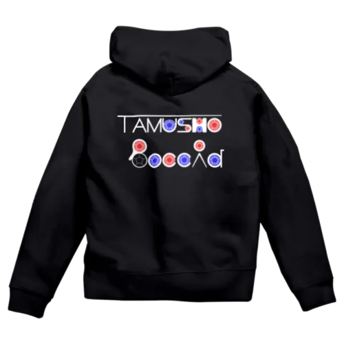 TAMUSHO BOCCIA / 2列Ver. siro Zip Hoodie