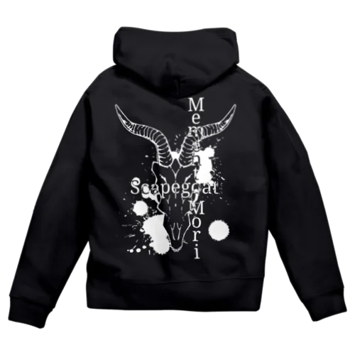 Scapegoat-Memento Mori Zip Hoodie