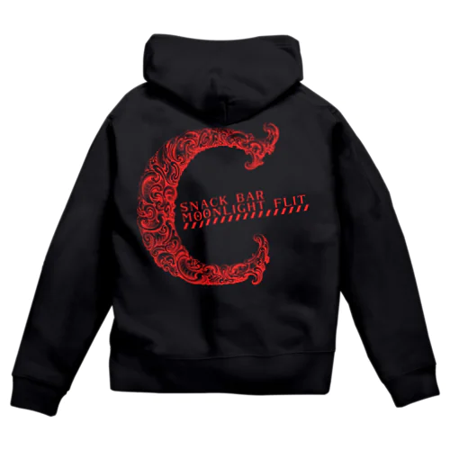 C-line-RD Zip Hoodie