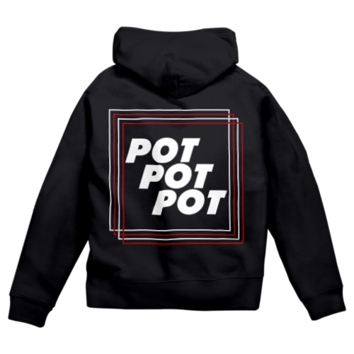Pot-Pot-Pot Zip Hoodie