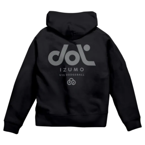 dot IZUMO OFFICIAL Zip Hoodie