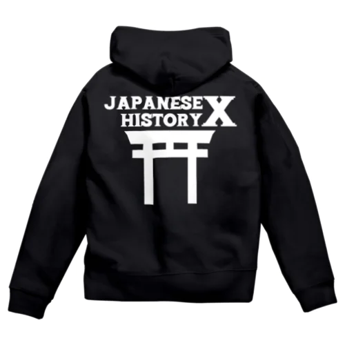 JAPANESE HISTORY X  ＃0056 ジップパーカー