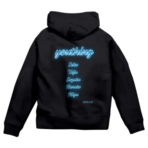 youthing オリジナルジップパーカー Zip Hoodie