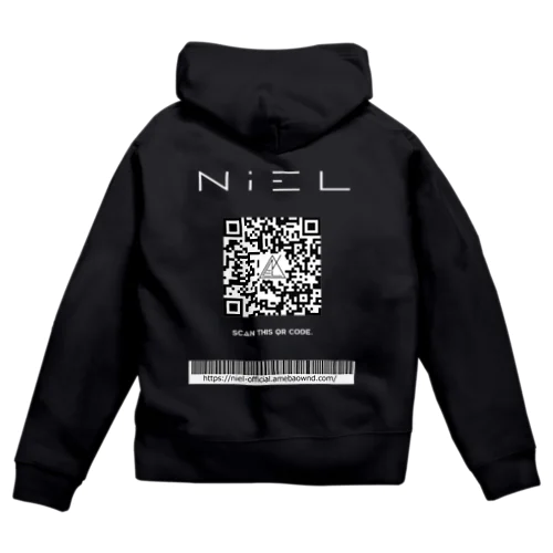 NiELQRグッズ Zip Hoodie