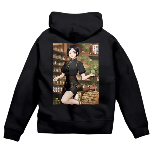 漢方薬の子#10 Zip Hoodie